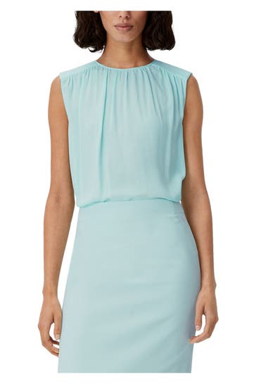 COMMA, Blusentop aqua