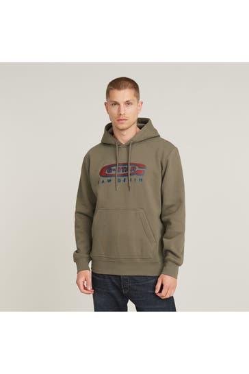 G-STAR Hoodie braun
