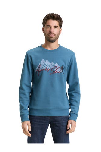 TOM TAILOR Sweatshirt blau