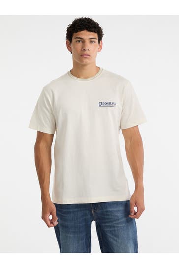 GUESS T-Shirt ecru