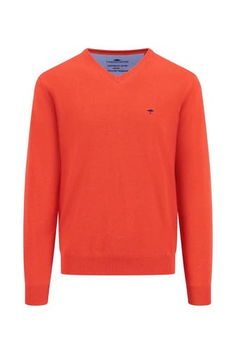 FYNCH-HATTON Strickpullover rot