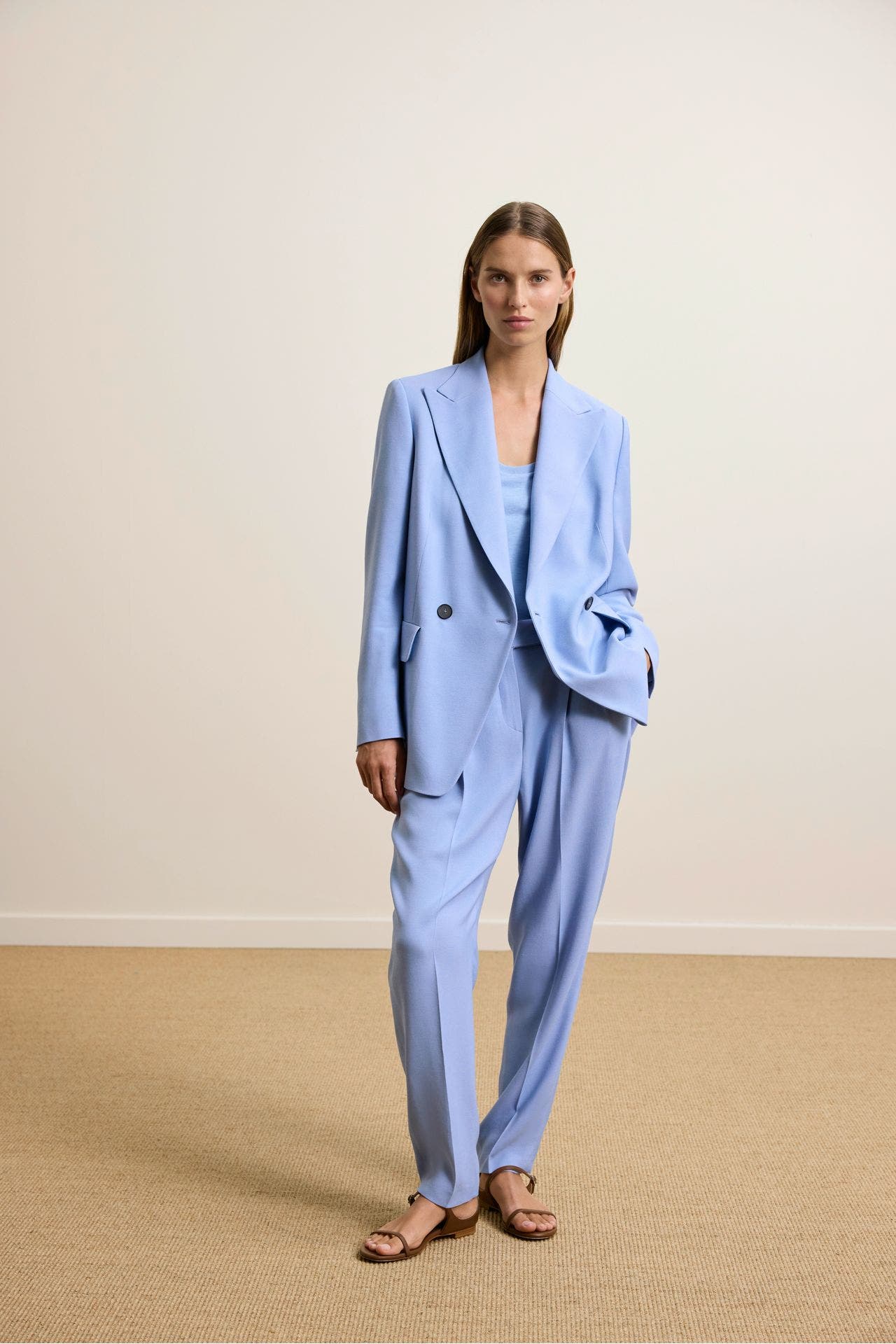 WINDSOR. Business-Hose hellblau, Bild 1
