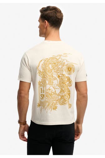 SUPERDRY T-Shirt sand