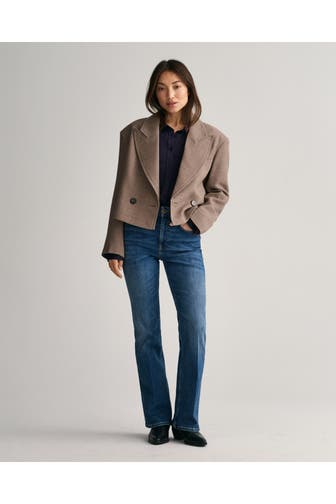 GANT Casual-Bluse nachtblau