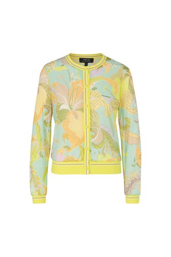 MARC CAIN Strickjacke floral