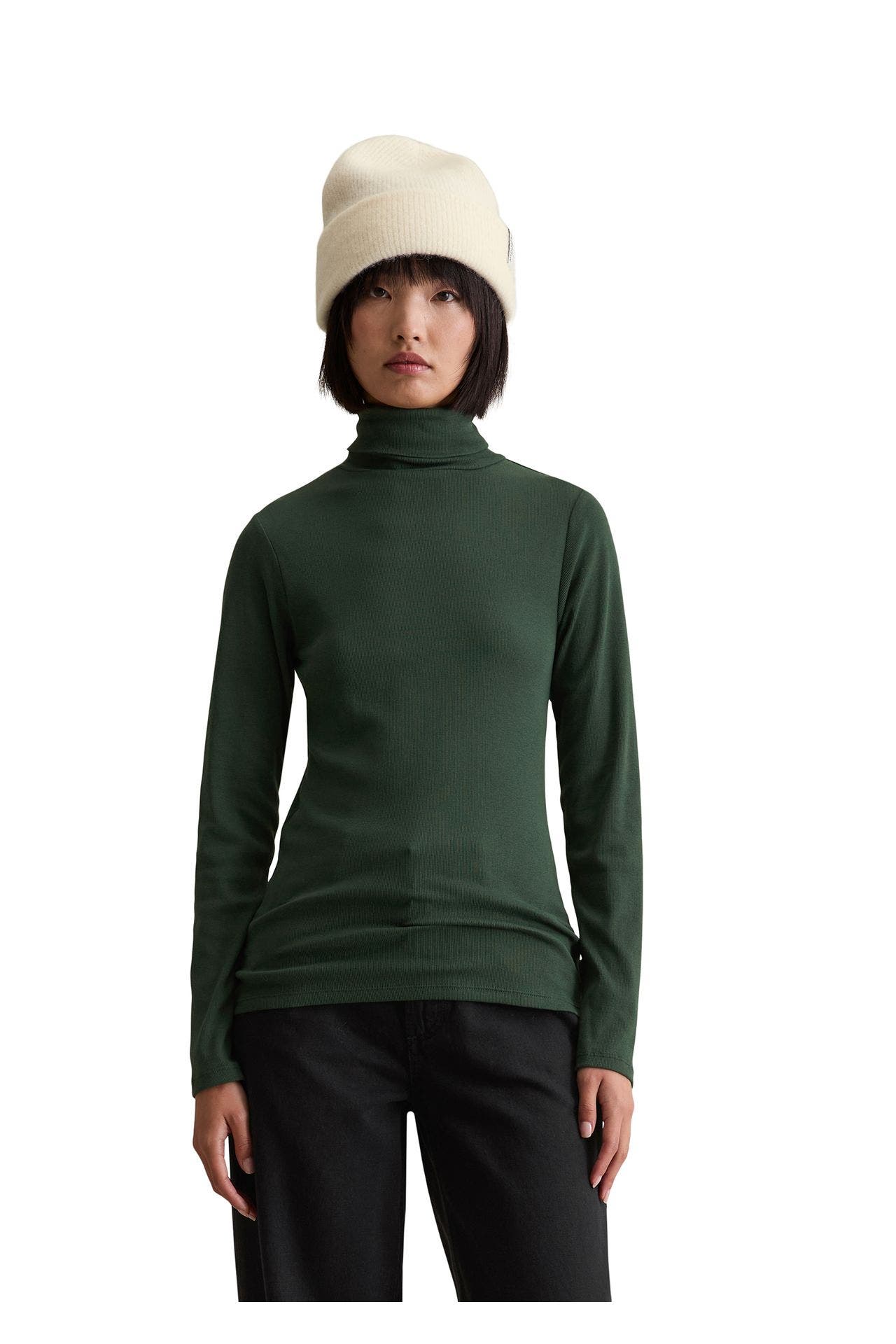 MARC O'POLO DENIM Longsleeve dunkelgrün, Bild 1