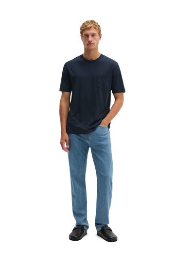 MARC O'POLO T-Shirt dunkelblau