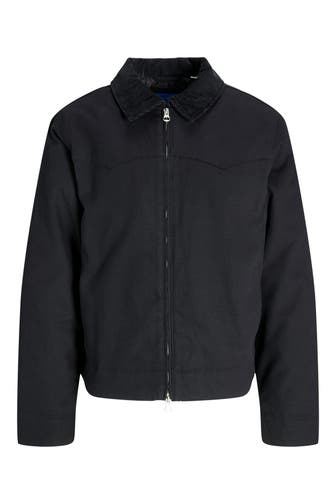 JACK & JONES Übergangsjacke 'Joraustin' schwarz