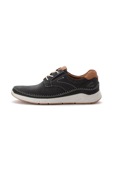 CAMEL ACTIVE Leder-Sneaker navy