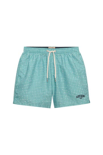 SUPERDRY Badeshorts petrol