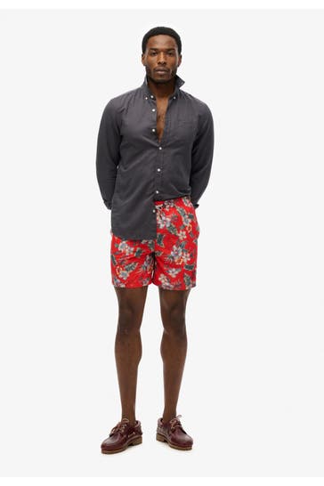 SUPERDRY Badeshorts floral