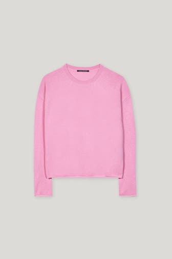 LUISA CERANO Strickpullover rosa