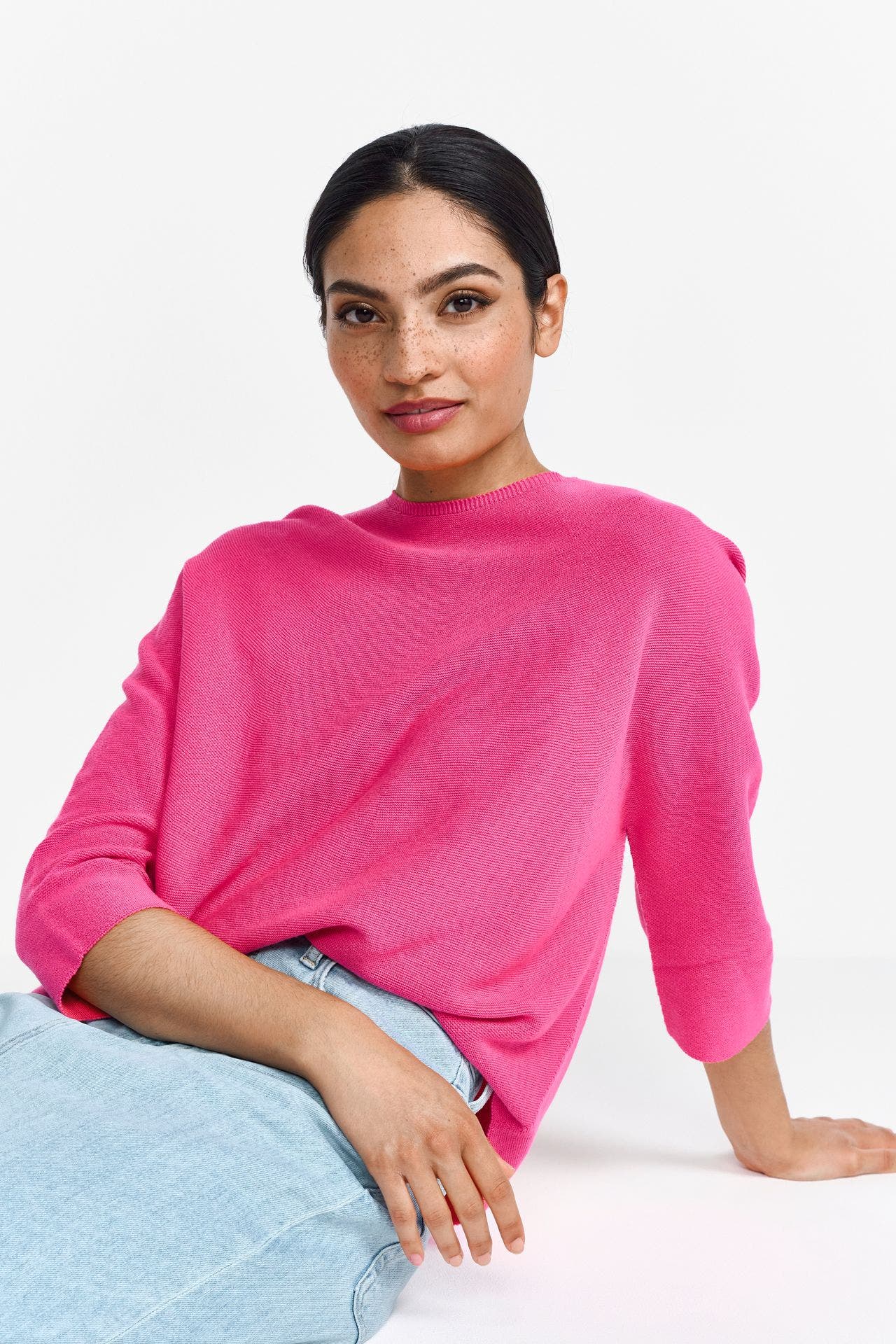 RICH & ROYAL Strickpullover pink, Bild 1