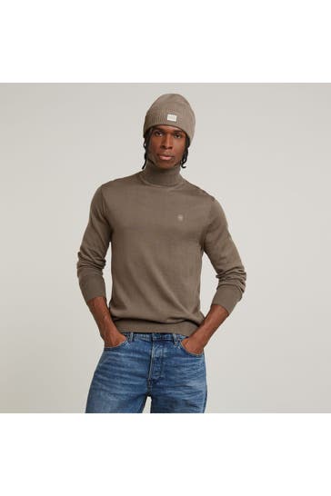 G-STAR Strickpullover steingrau