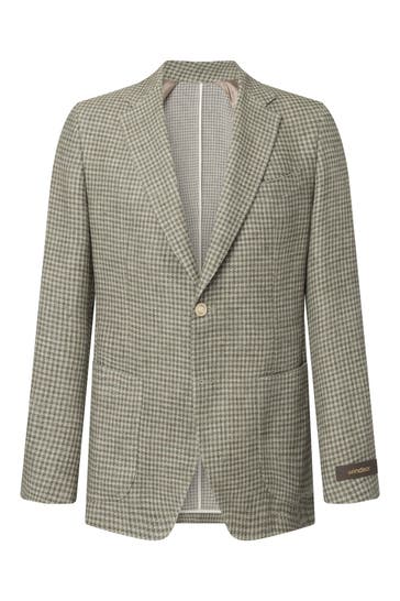 WINDSOR. Business-Sakko Giorno grün Regular Fit