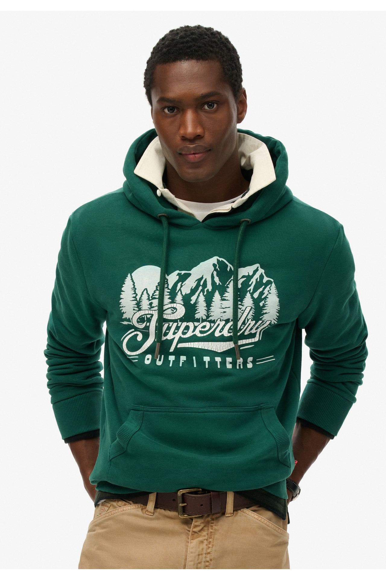 SUPERDRY Hoodie grün, Bild 1