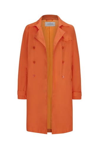 MILESTONE Trenchcoat neonorange