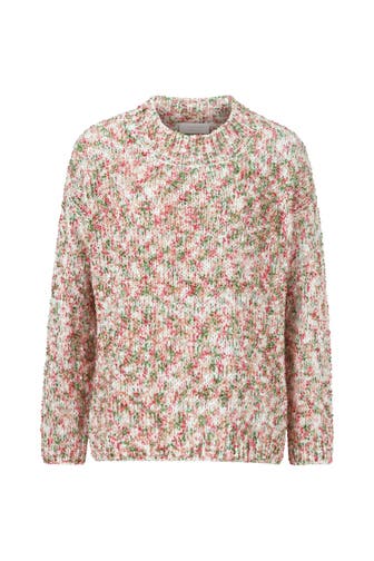 RICH & ROYAL Strickpullover rosa gemustert