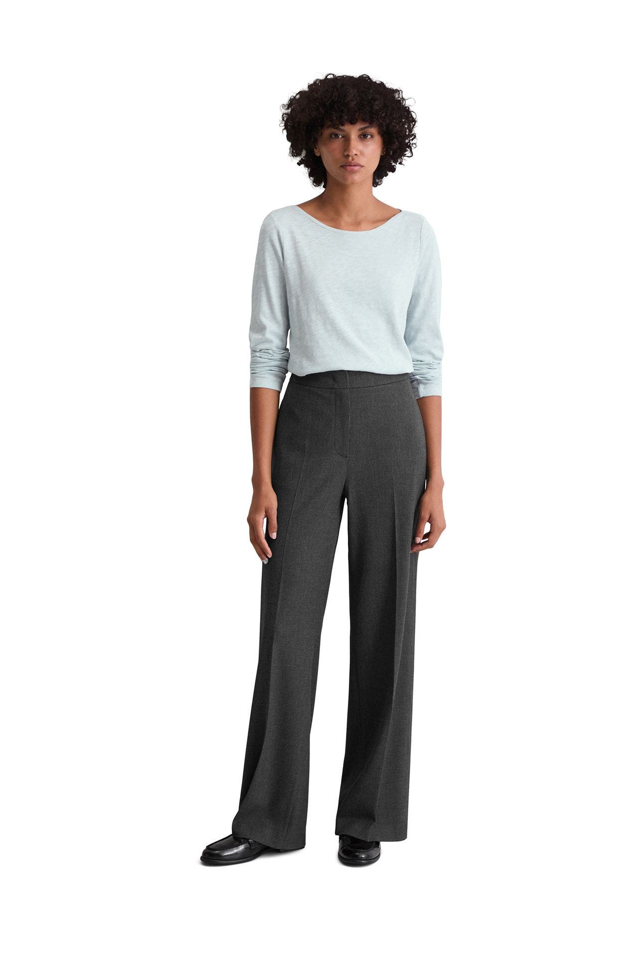 MARC O'POLO Longsleeve eisblau, Bild 1
