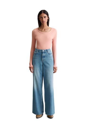 MARC O'POLO DENIM Longsleeve lachs