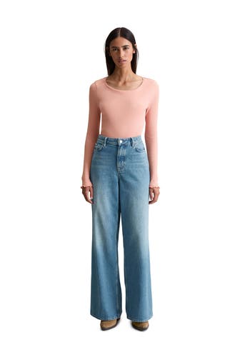 MARC O'POLO DENIM Longsleeve lachs