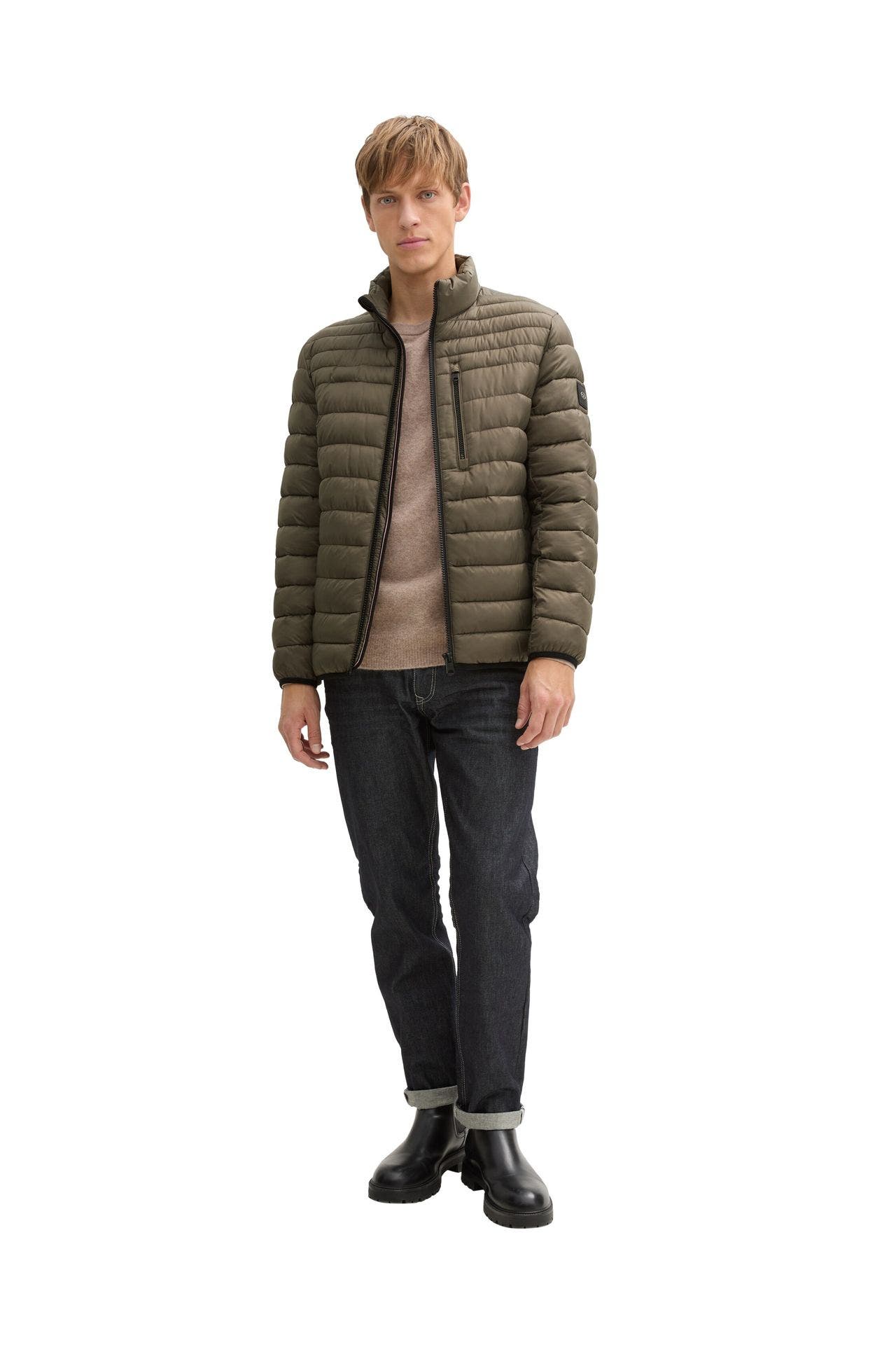 TOM TAILOR Light-Steppjacke oliv, Bild 1