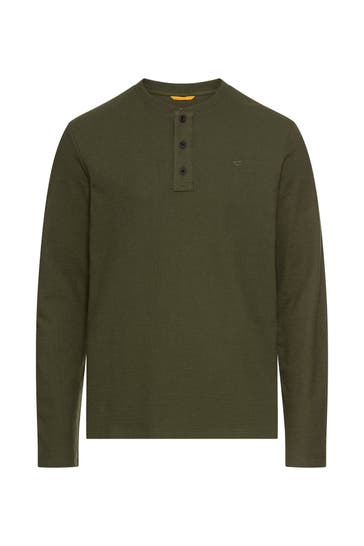 CAMEL ACTIVE Longsleeve dunkelgrün