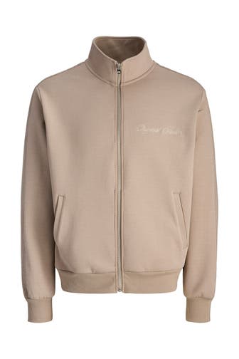 JACK & JONES Sweatjacke braun