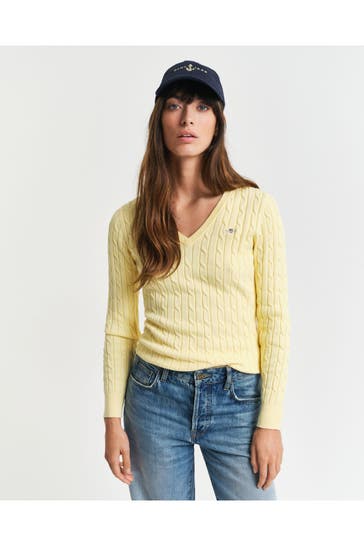 GANT Strickpullover gelb