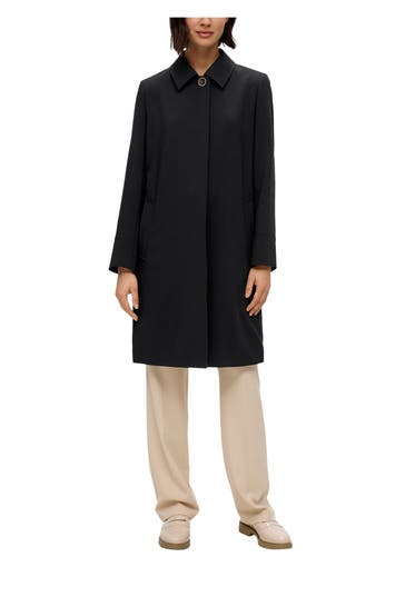 S.OLIVER BLACK LABEL Mantel schwarz