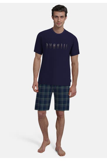 BUGATTI Pyjama kariert