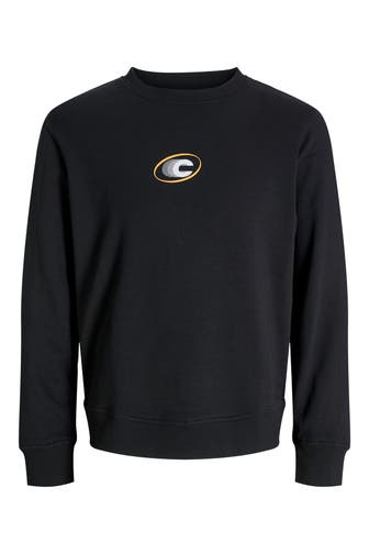 JACK & JONES Sweatshirt schwarz