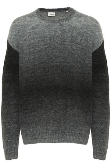 !SOLID Grey Knit Sweater