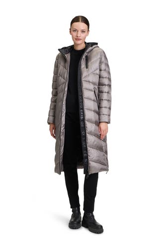 GIL BRET Steppmantel silber