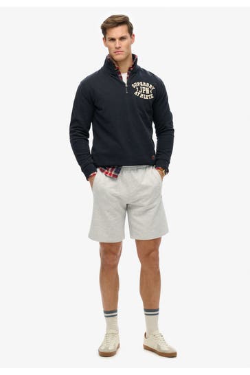 SUPERDRY Sweat-Shorts grau
