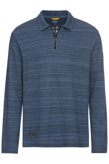 CAMEL ACTIVE Strick-Troyer azurblau