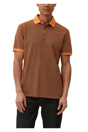 S.OLIVER Polo-Shirt gemustert