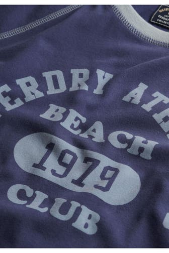 SUPERDRY T-Shirt rauchblau