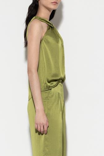 LUISA CERANO Blusentop moosgrün