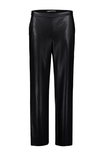 BETTY BARCLAY Kunstlederhose schwarz