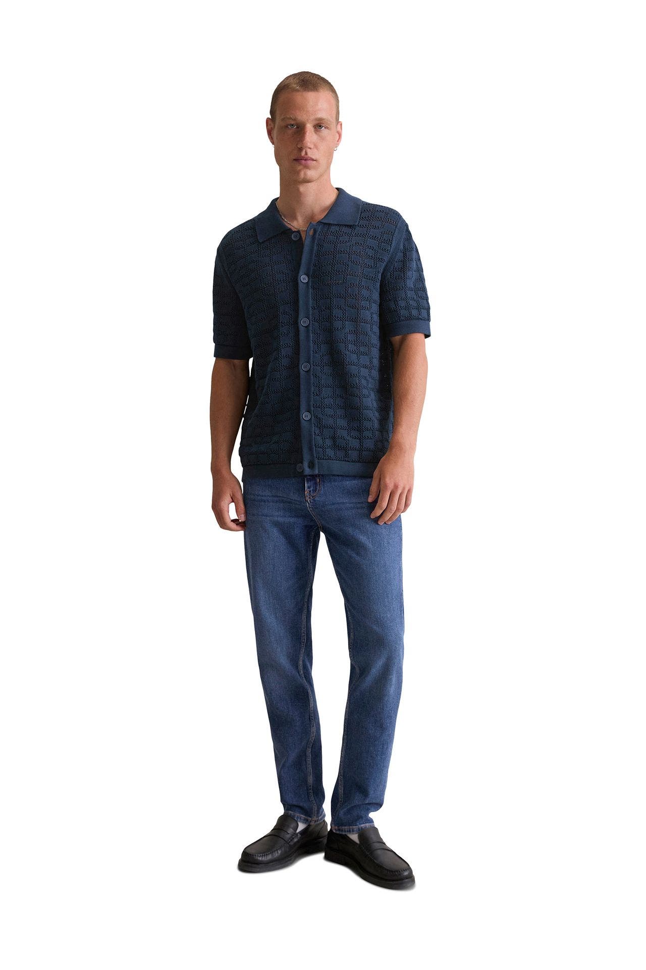 MARC O'POLO DENIM Strickhemd Regular Fit, Bild 1