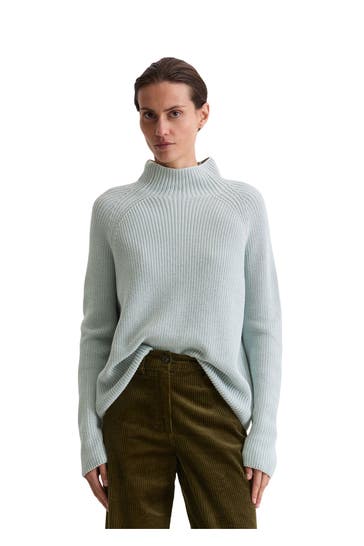 MARC O'POLO Strickpullover eisblau