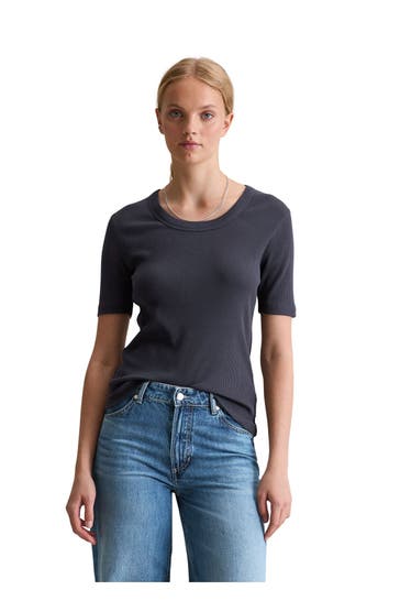 MARC O'POLO DENIM T-Shirt dunkelblau