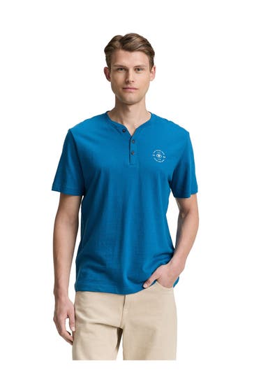 TOM TAILOR T-Shirt petrol