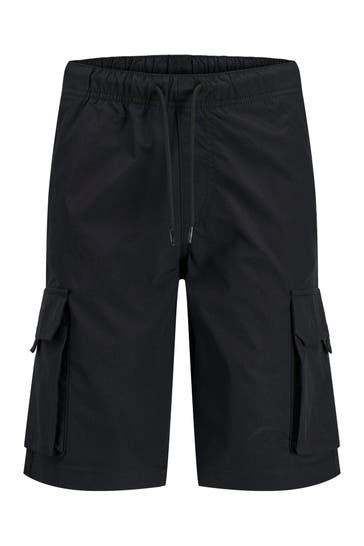 JACK & JONES Hose 'Ivan Tech' schwarz