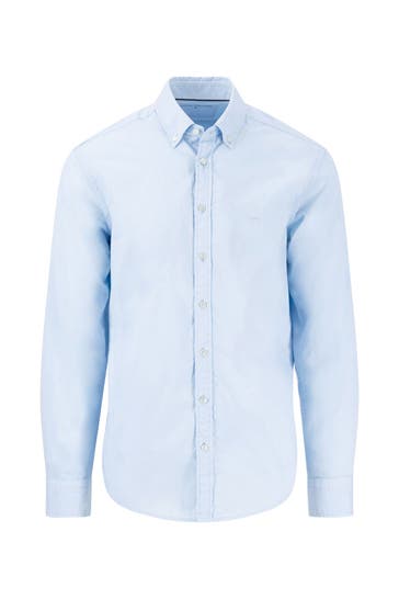 FYNCH-HATTON Casual-Hemd hellblau