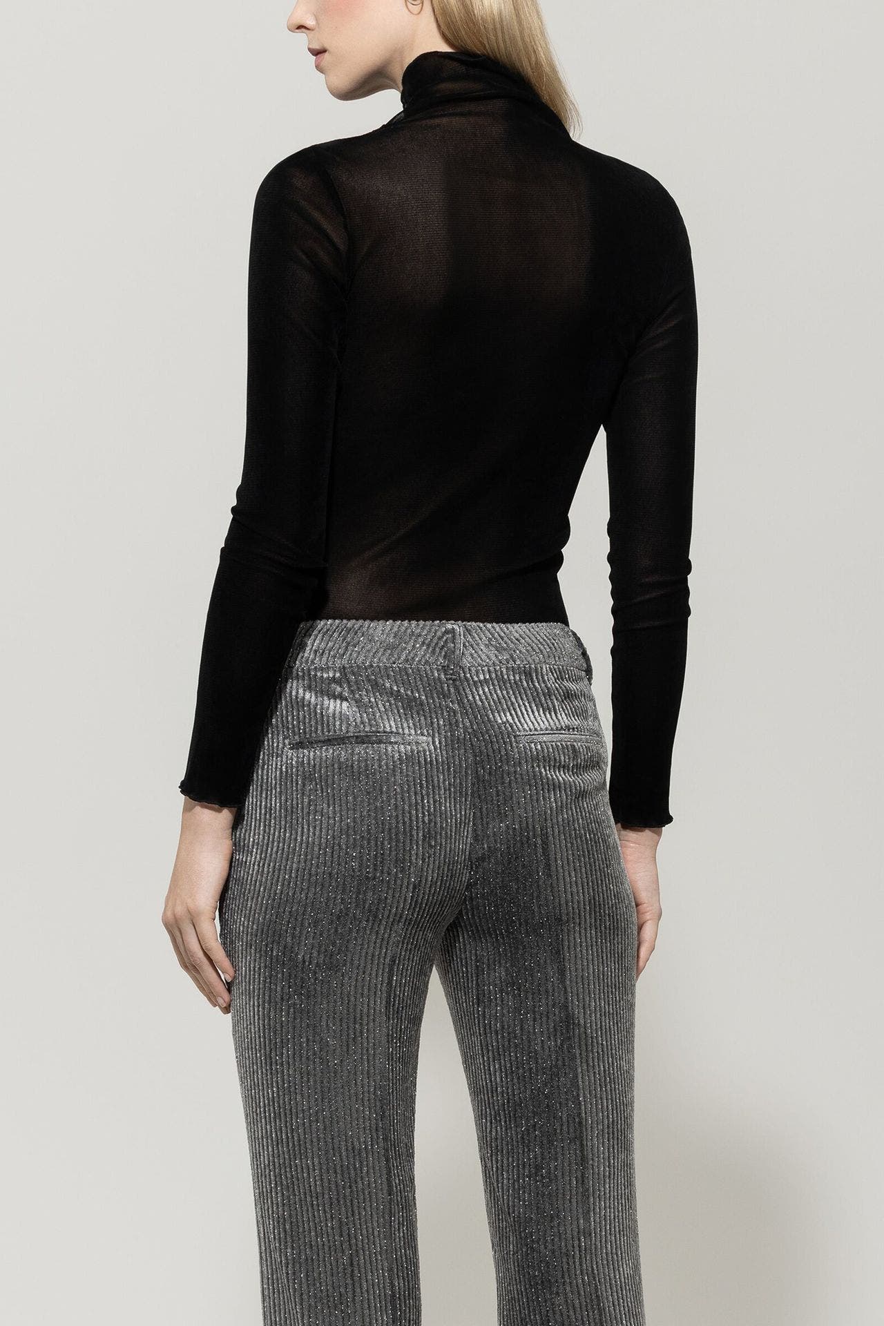 LUISA CERANO Rollkragenshirt schwarz, Bild 1