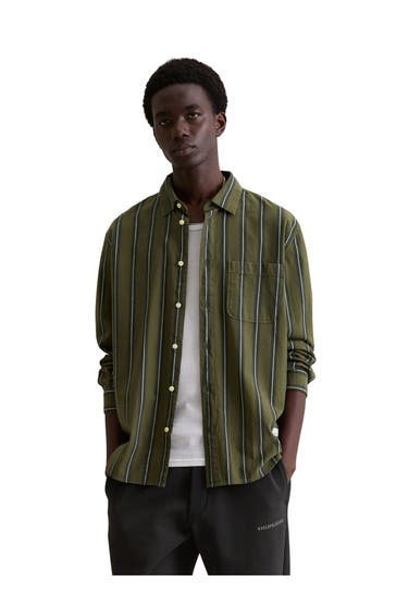 MARC O'POLO DENIM Casual-Hemd gestreift Regular Fit