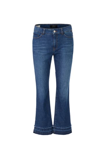 MARC CAIN Jeans dunkelblau flared