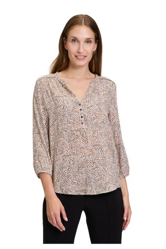 CARTOON Blusenshirt gemustert